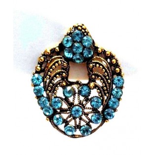 Golden Oxidized Women Earrings Jhumka Jhumki Jewelry Push Back Drop Dangle 49